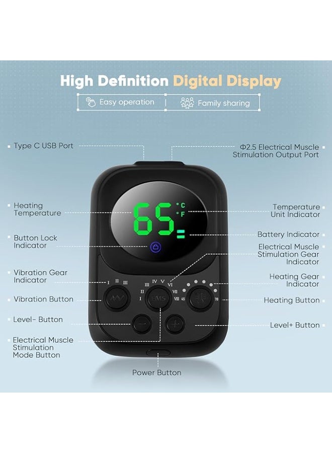Under Desk Foot Rest with Memory Foam – Adjustable Height, Comfortable Support for Office, Gaming, Home & Travel - Image 4